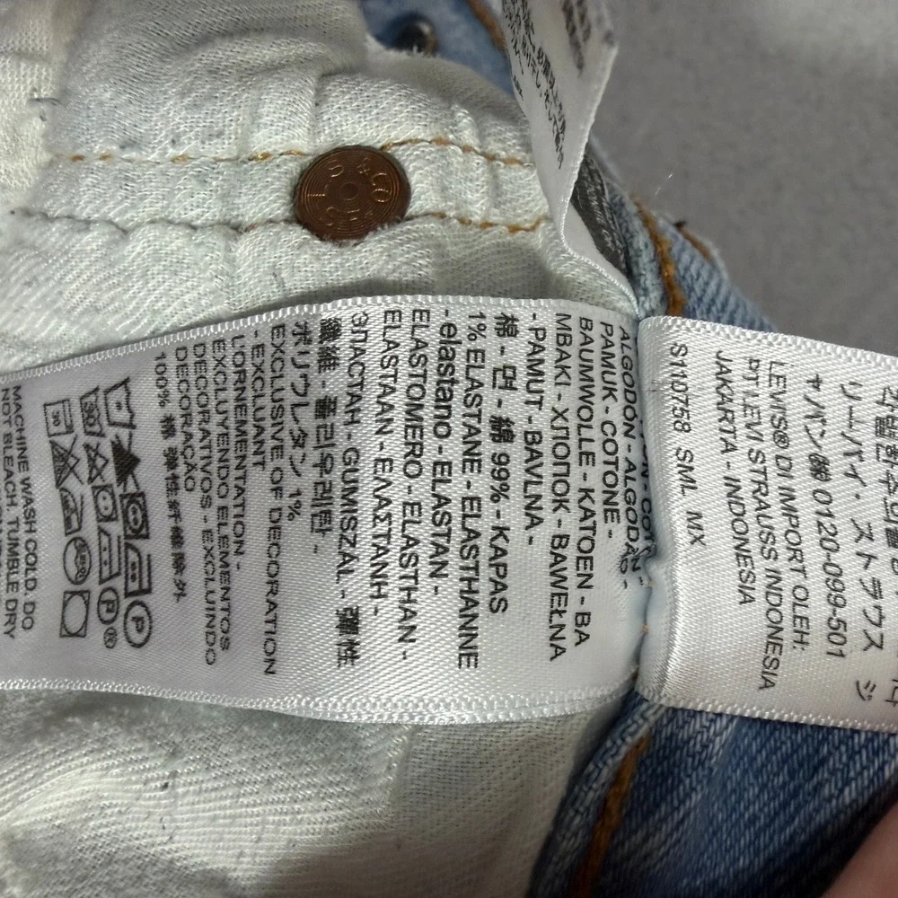 Levis 501xx Jeans Men's 32x30 Blue Straight Fit Button Fly Western Original Fit